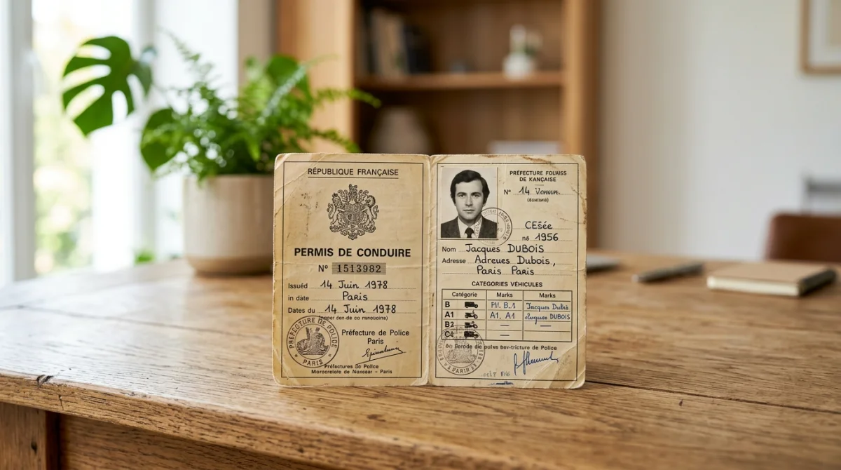 pourquoi faut-il garder son ancien permis de conduire