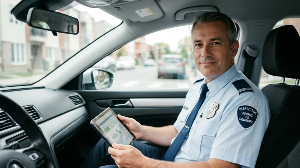 combien gagne un inspecteur du permis de conduire